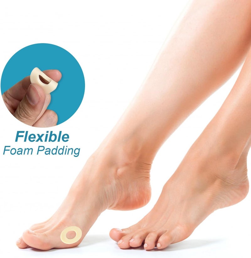 Decproch Callus Cushions, Corn Cushions for Feet, Self-Stick Adhesive Corn Pads for Foot, Heel and Toe Discomfort Relief, 45 Count (3 Packs of 15) - Image 3
